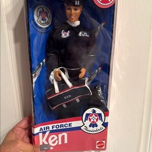 Air Force Ken Doll with Bag
